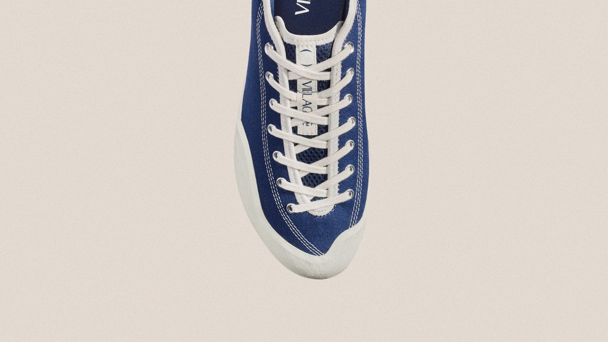 VILLAGE PM 1.30PM NAVY WHITE