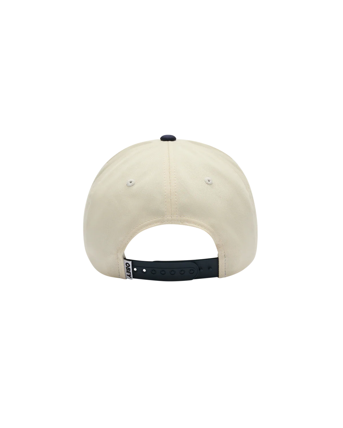 OBEY DELTA 5 PANEL SNAPBACK NAVY MULTI