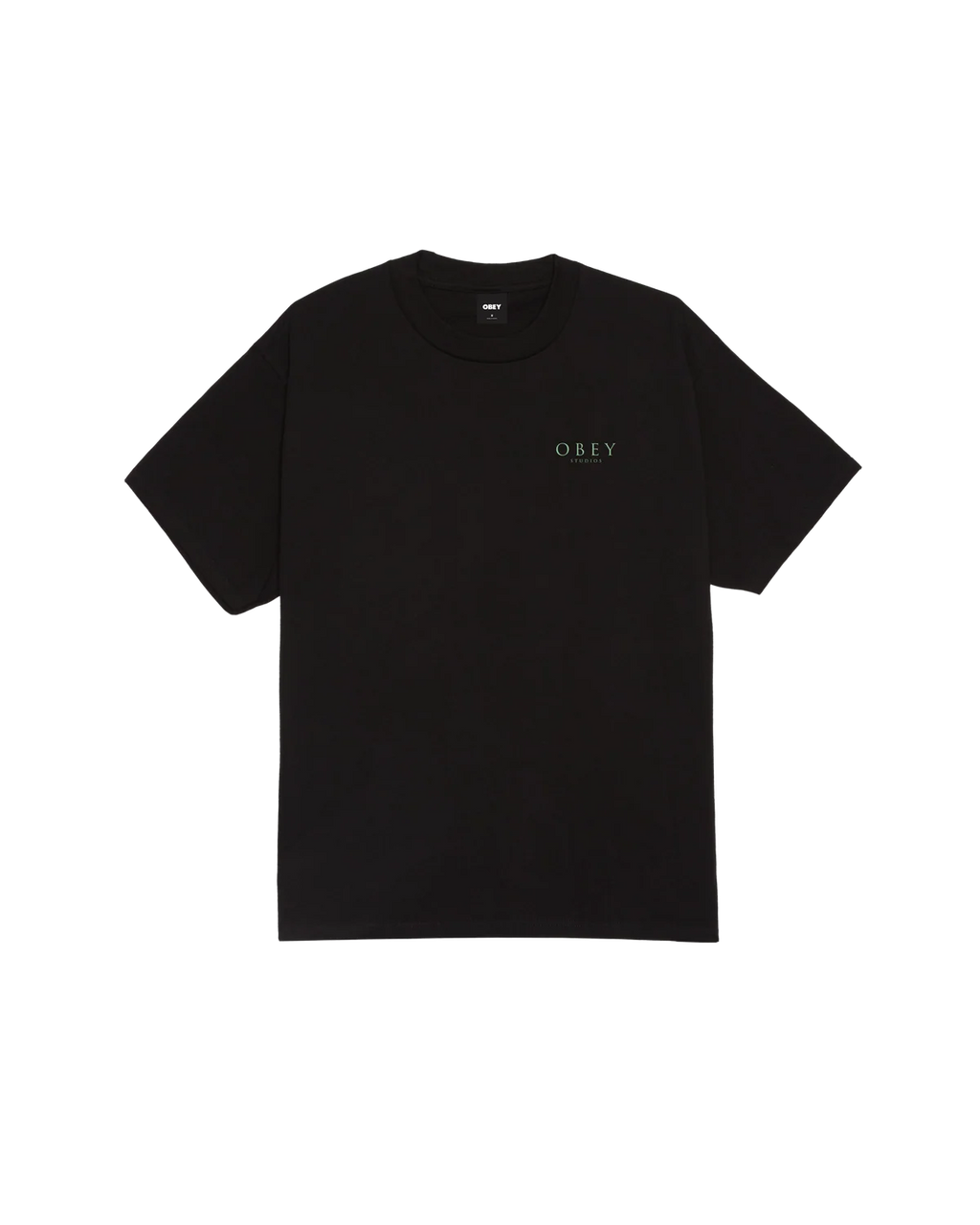 OBEY FLORES ROBUS T-SHIRT BLACK