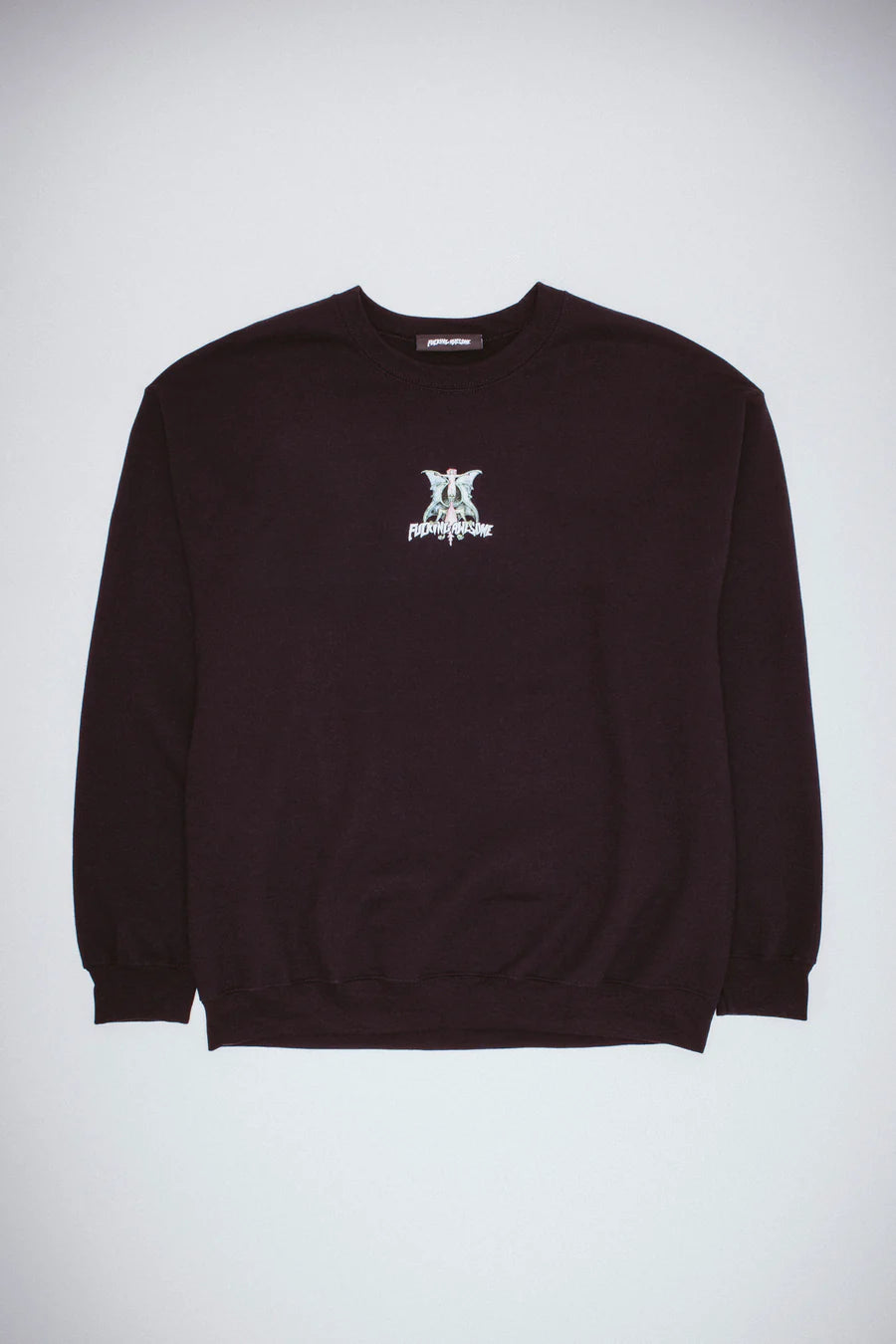 FUCKING AWESOME // CREWNECK // TIME BANDITS // BLACK