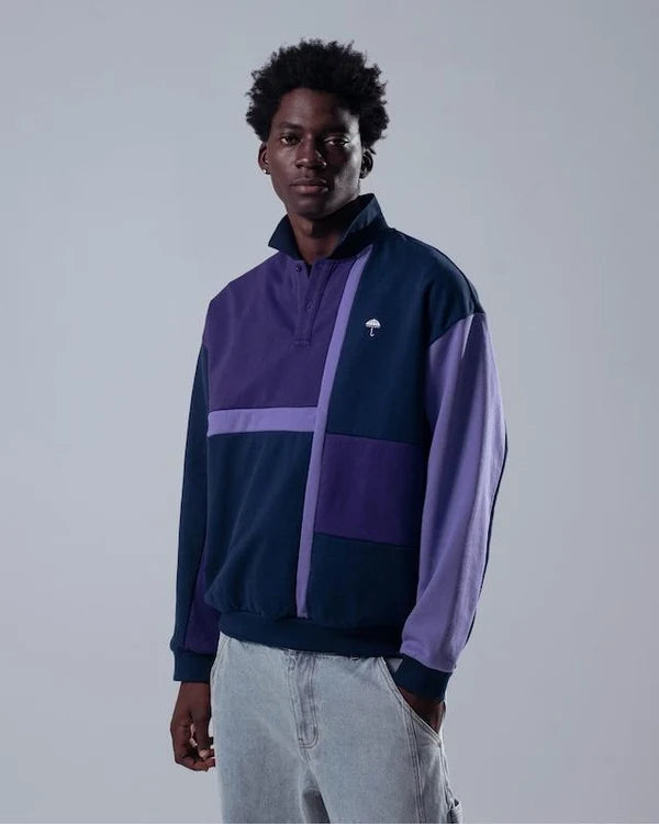 BANKS SWEAT POLO PURPLE MULTICO