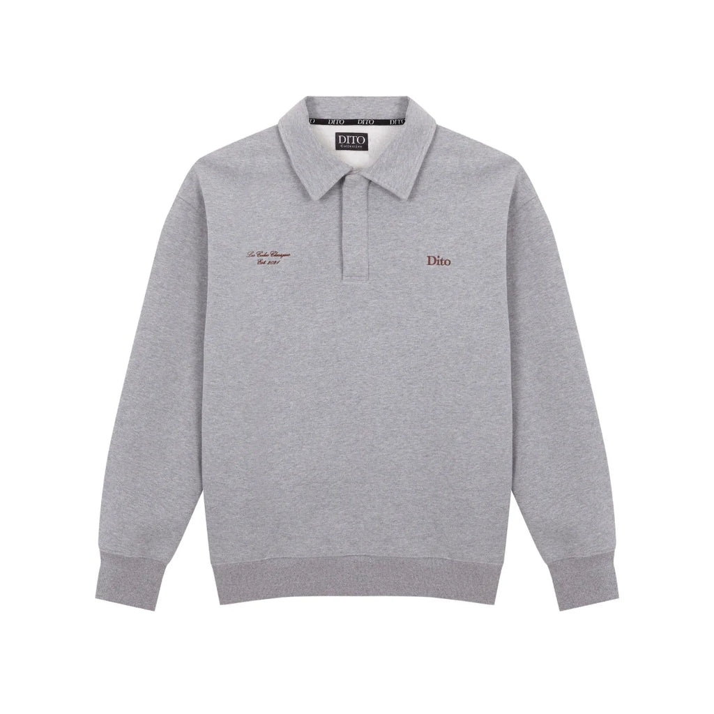 DITO COLLECTIVE // QUARTER ZIP // MARBLE BUTTON