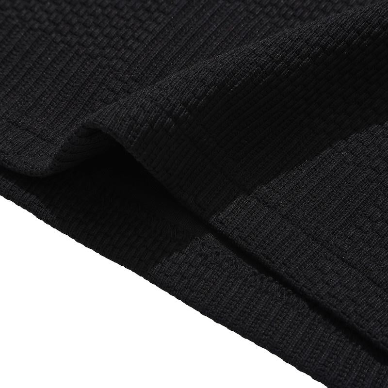 HELAS PAULO LS KNIT POLO BLACK