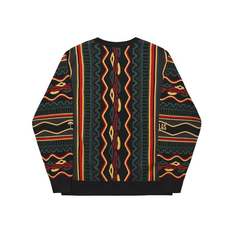 COOG CREWNECK KNIT BLACK MULTICO