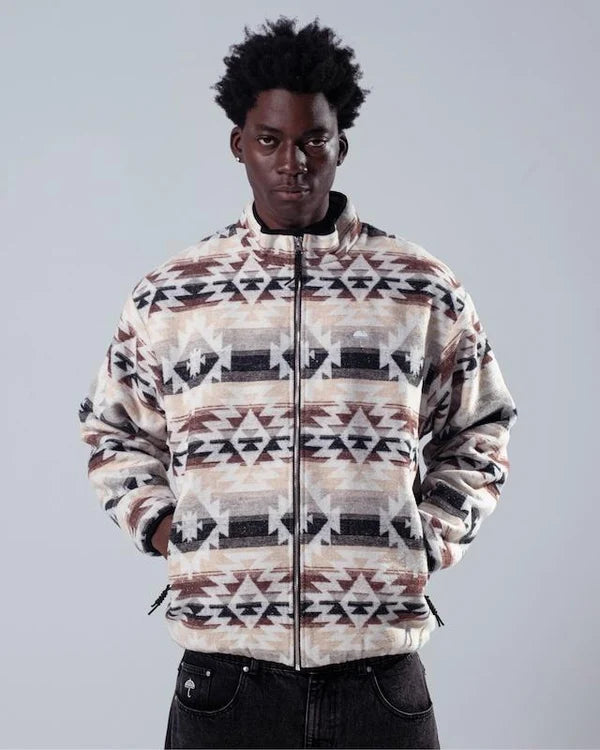 HELAS LANDO FULL ZIP JACKET OFF WHITE MULTICO