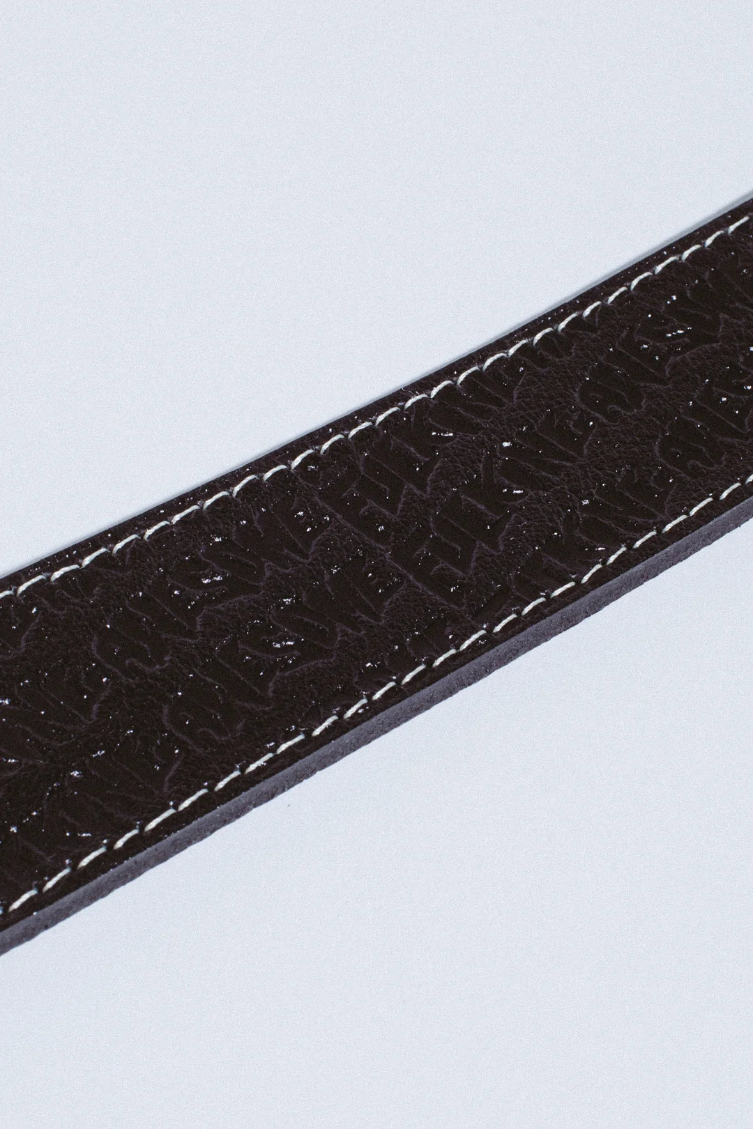 FUCKING AWESOME AVE LEATHER EMBOSSED BELT