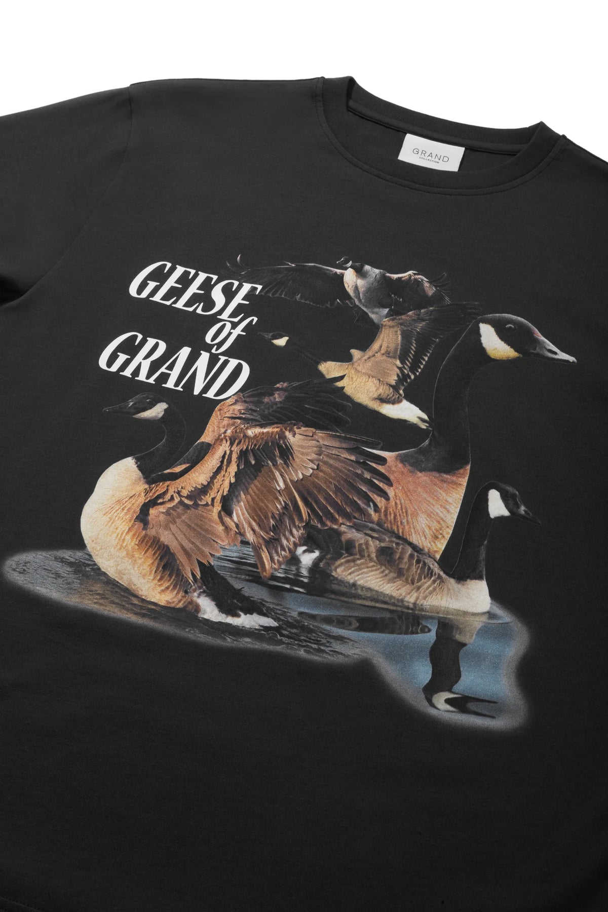 GRAND COLLECTION // T-SHIRT // CHEESE OF GRAND // BLACK
