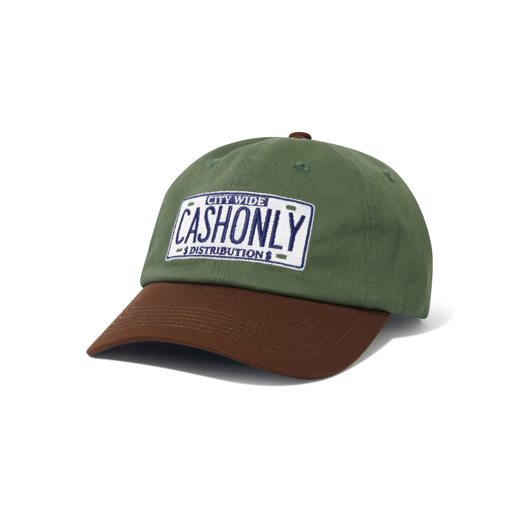 CASH ONLY // CAPS // LICENSE PLATE // SAGE