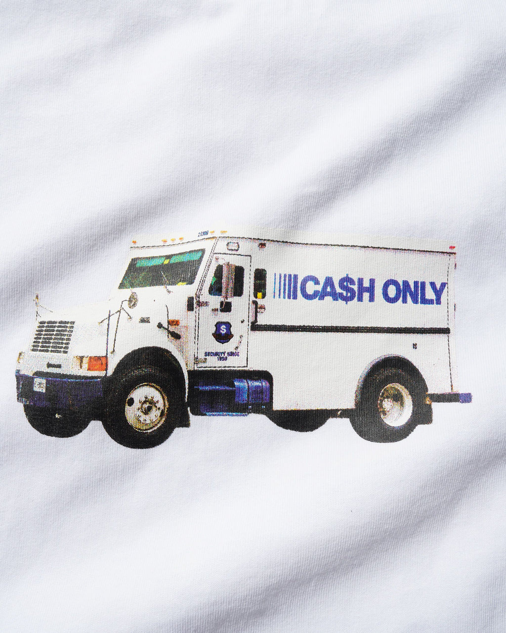 CASH ONLY // T-SHIRT // MONEY TRUCK TEE // WHITE
