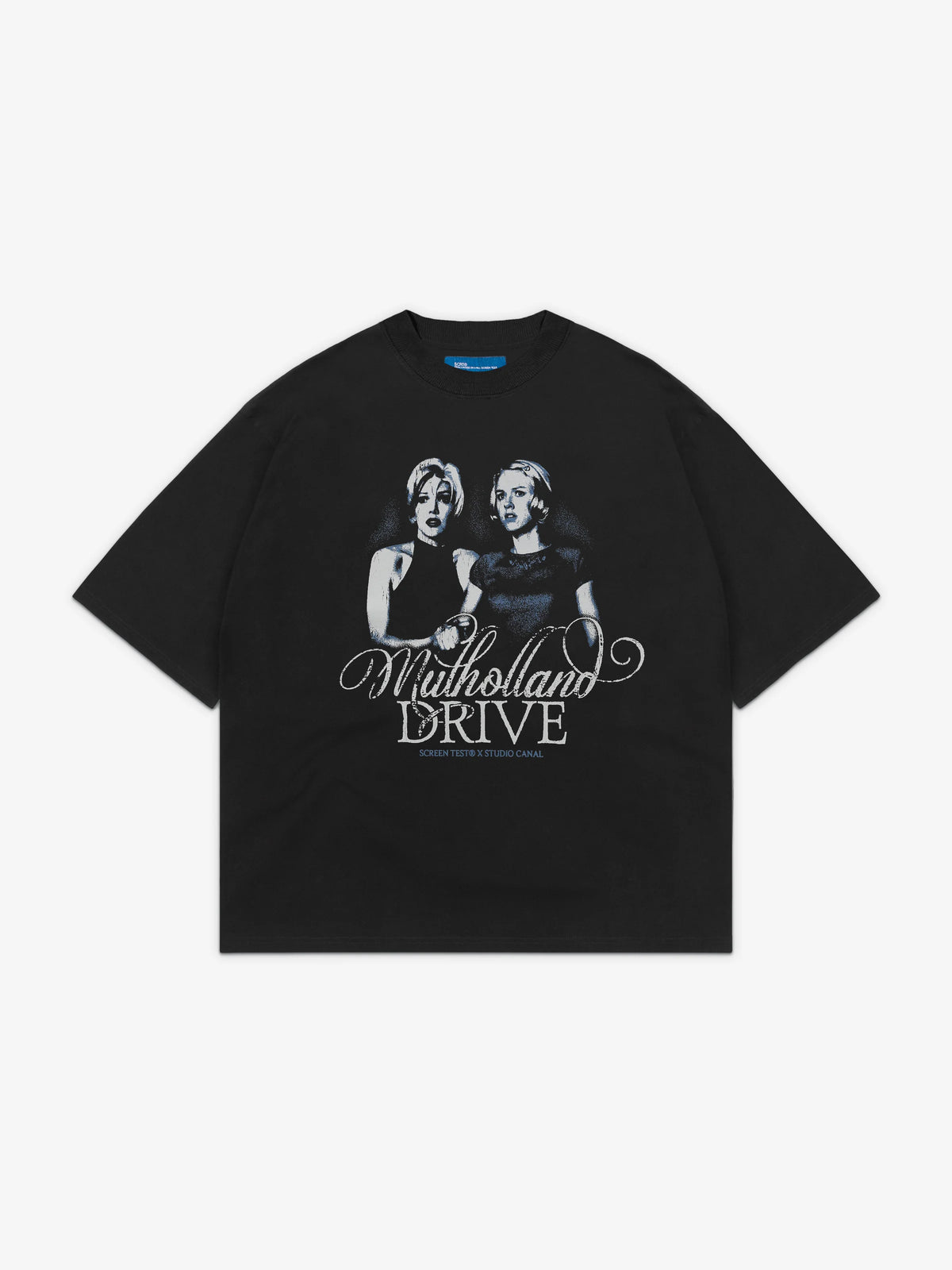 SCRT - MULHOLAND DRIVE T-SHIRT BLACK