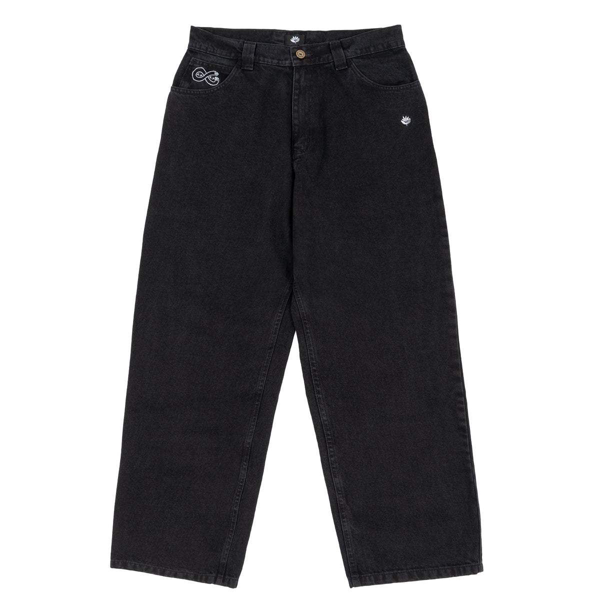 MAGENTA // OG DENIM PANTS // BLACK