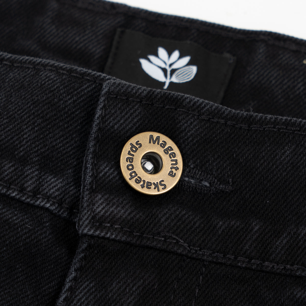 MAGENTA // OG DENIM PANTS // BLACK