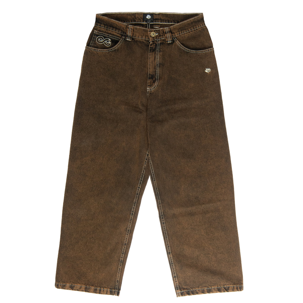 MAGENTA // OG DENIM PANTS // BRONZE