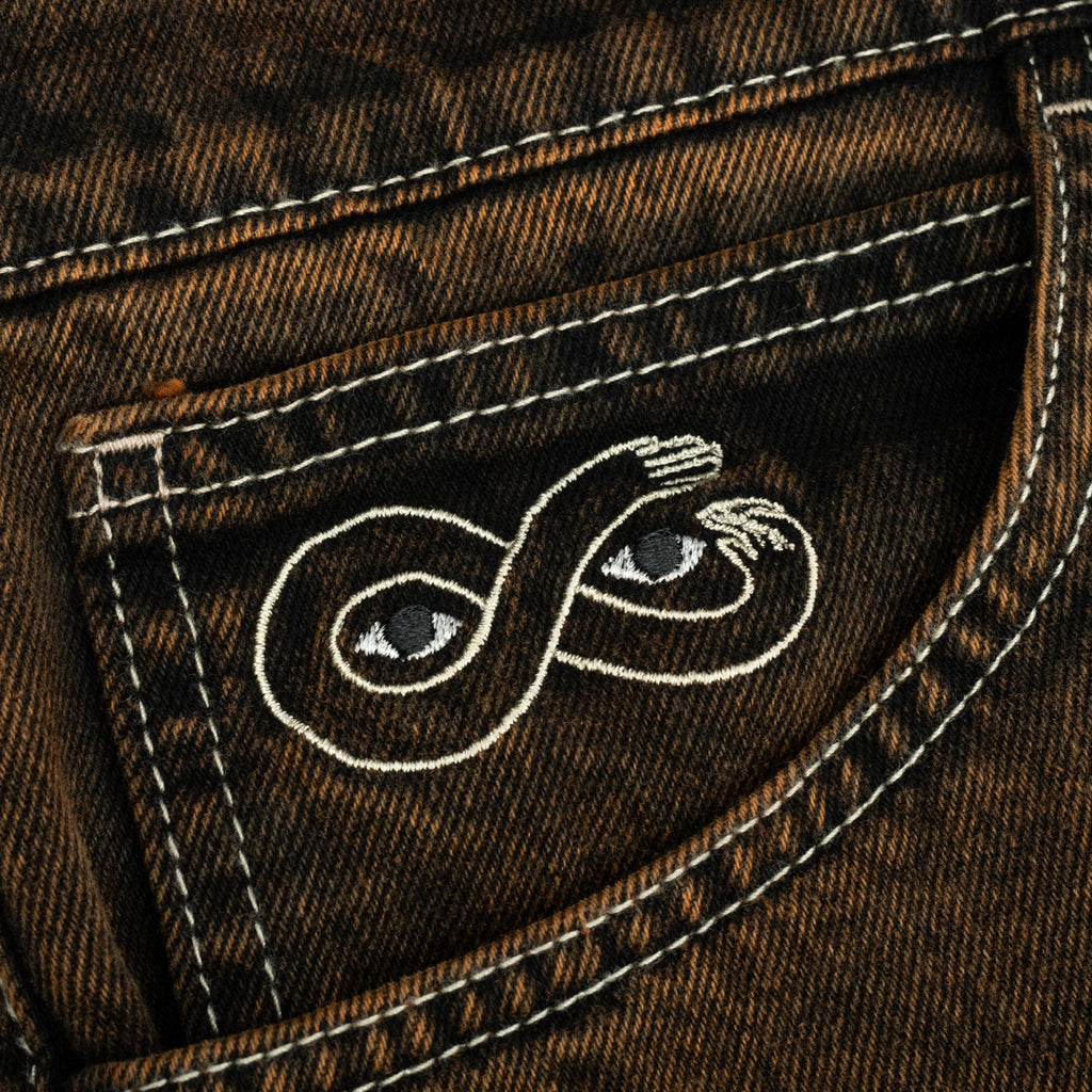 MAGENTA // OG DENIM PANTS // BRONZE
