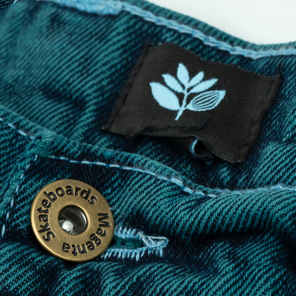 MAGENTA // OG DENIM PANTS // TEAL
