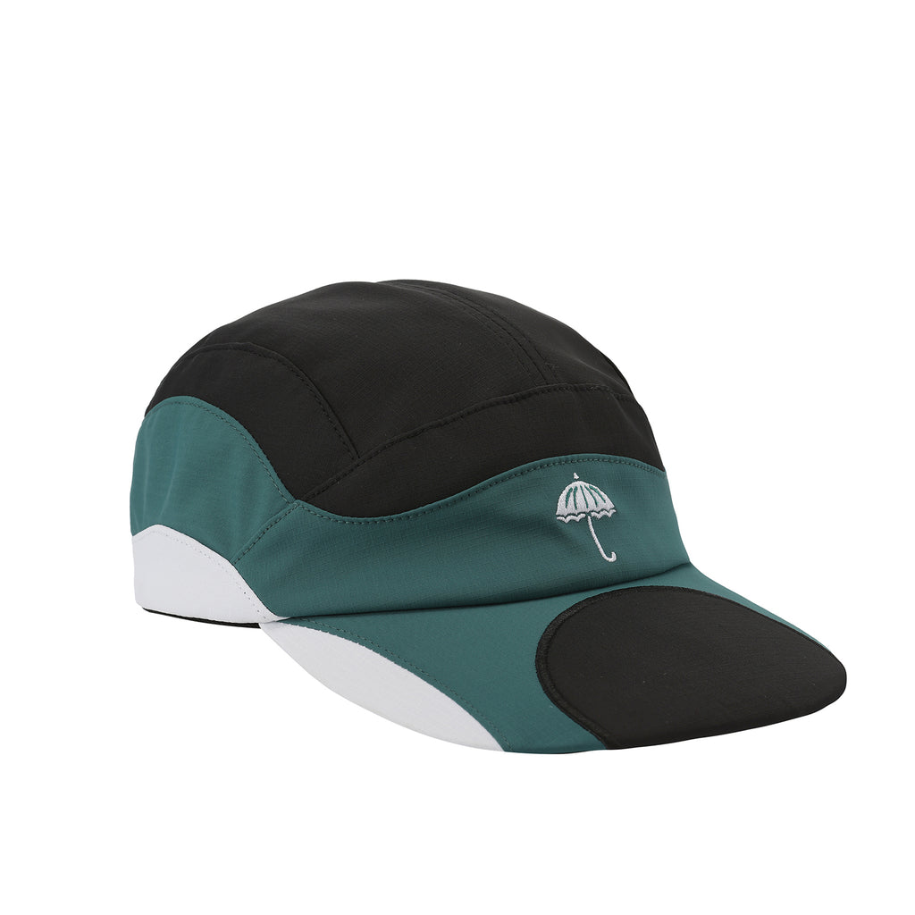 HELAS // READY CAP // BLACK GREEN WHITE