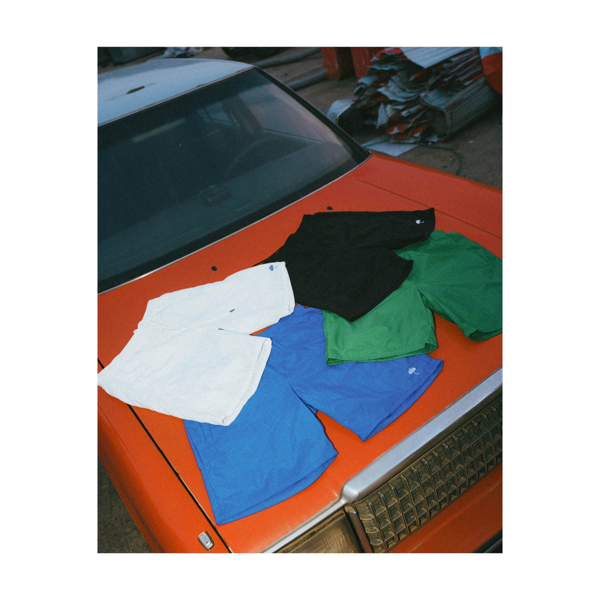 HELAS // CLASSIC SPORT SHORTS // WHITE