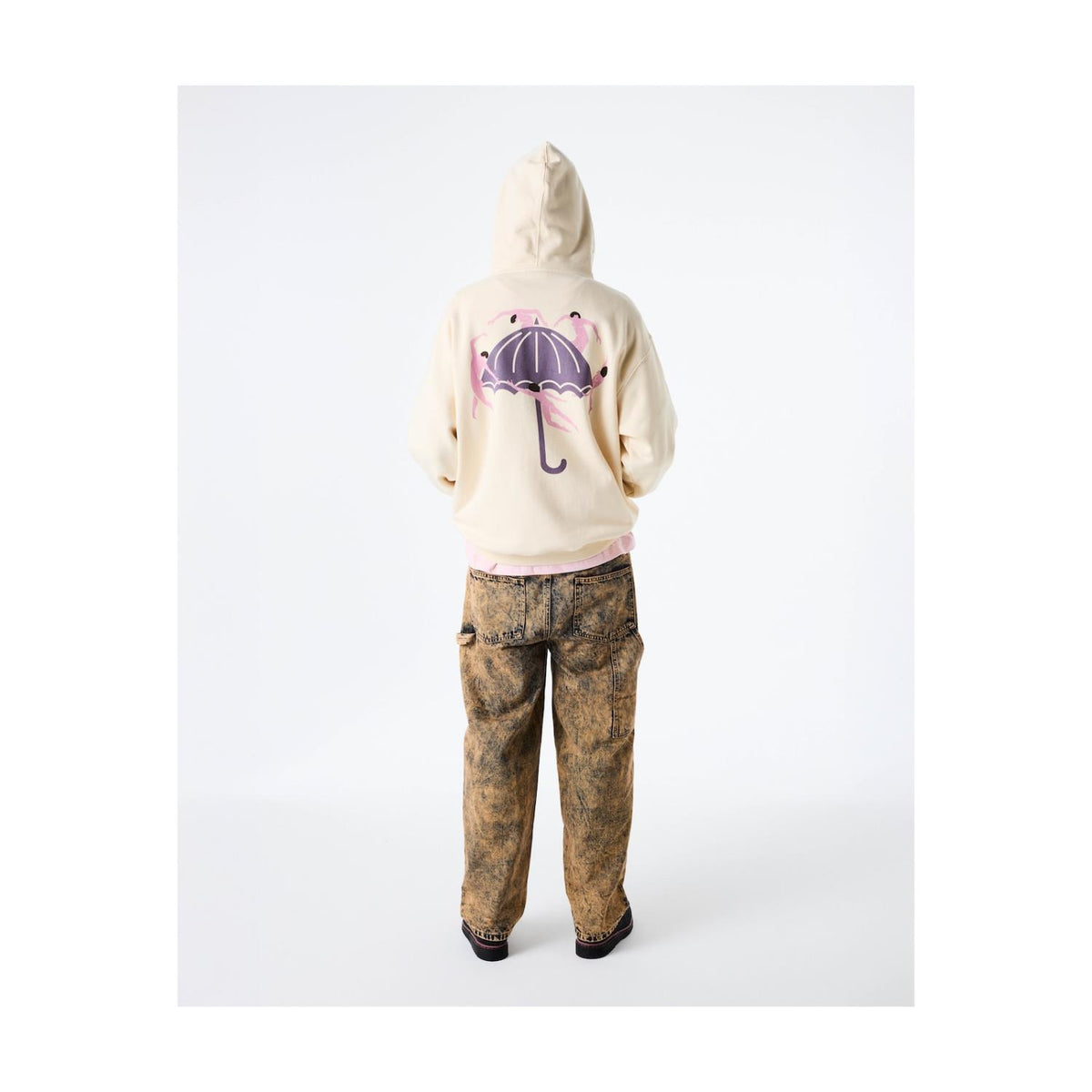 HELAS // HOODIE // DANCING PASTEL YELLOW
