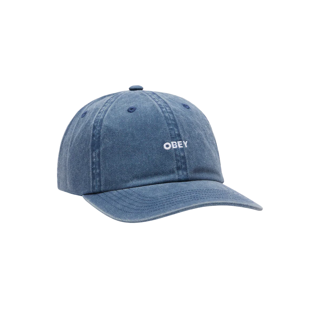 OBEY PIGMENT BOLD 6 PANELS STRAPBACK  PIGMENT NAVY