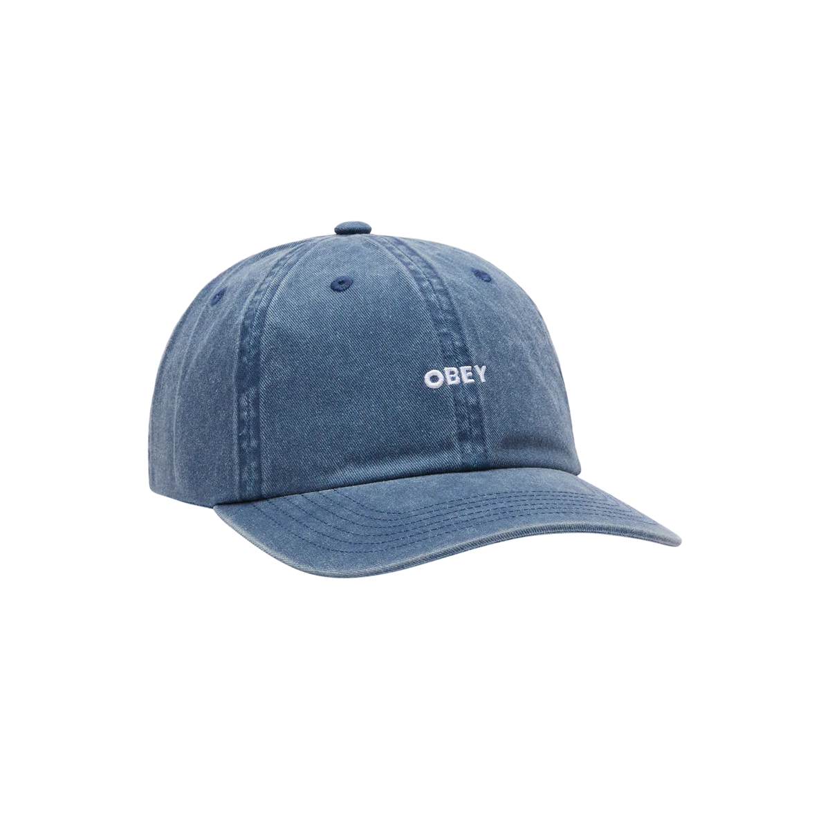 OBEY PIGMENT BOLD 6 PANELS STRAPBACK  PIGMENT NAVY