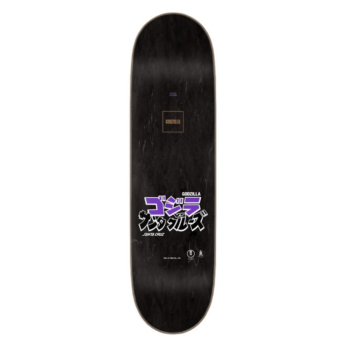 SANTA CRUZ X GODZILLA // SHIN KNOX FIREPIT 8.5
