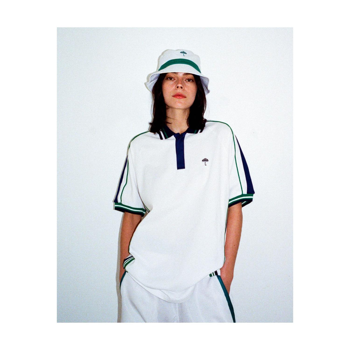 HELAS // POLO // TENNIS POLO PIQUE // WHITE