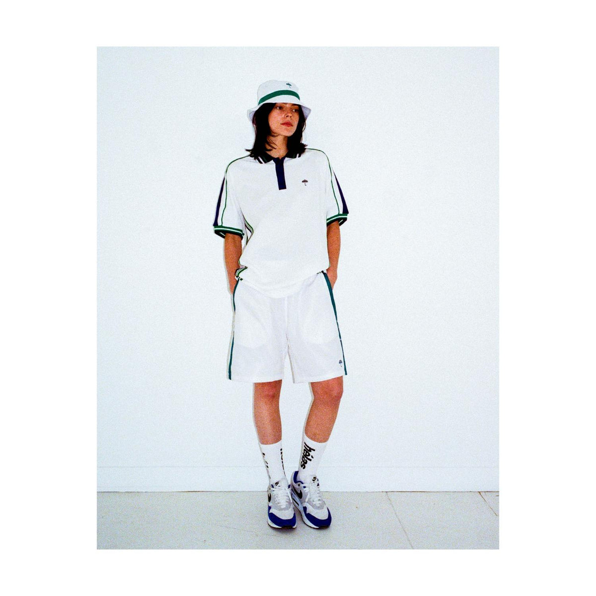 HELAS // POLO // TENNIS POLO PIQUE // WHITE